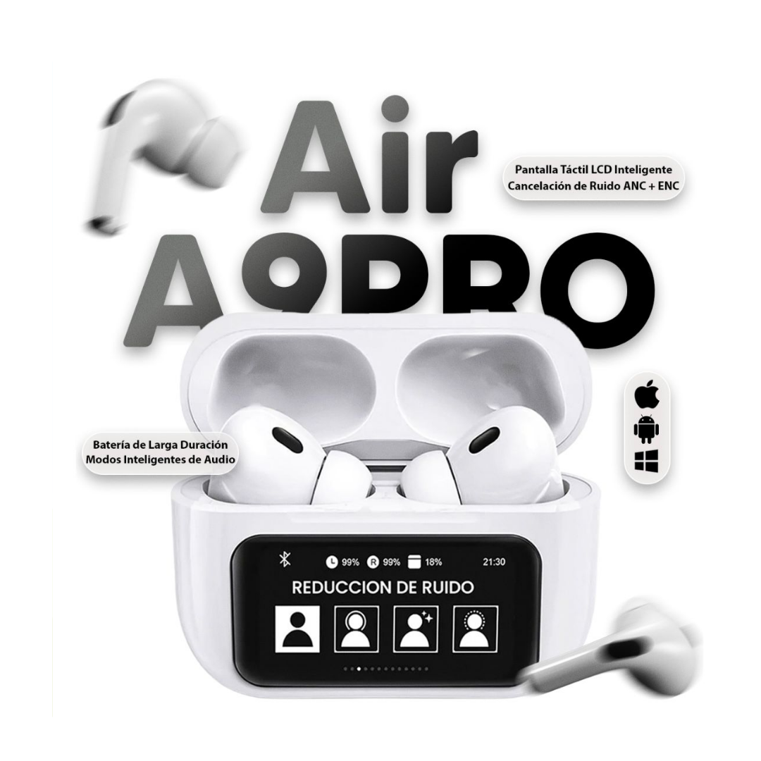 Airpods Con Pantalla Segunda Generacion