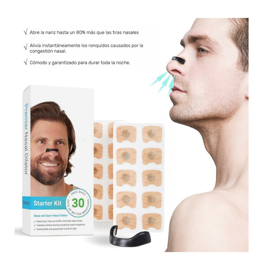 Dilatador Nasal Magnético Antirronquidos
