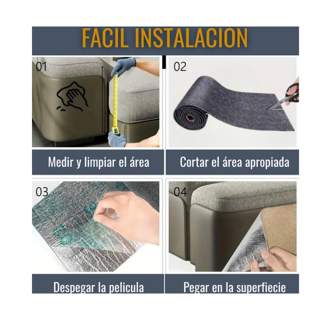 Alfombra resistente a los arañazos